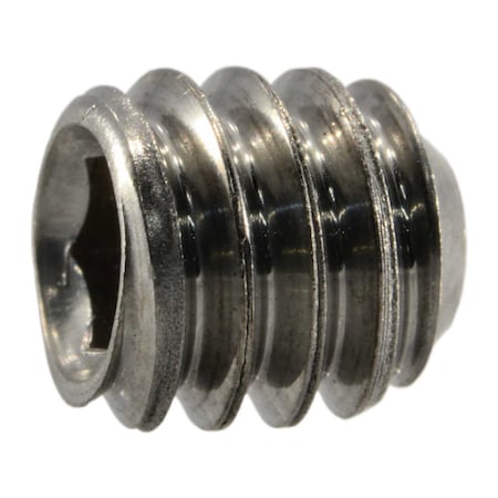 Midwest Fastener 1/4"-20 x 1/4" 18-8 Stainless Steel Coarse Thread Hex Socket Headless Set Screws 10PK 67574